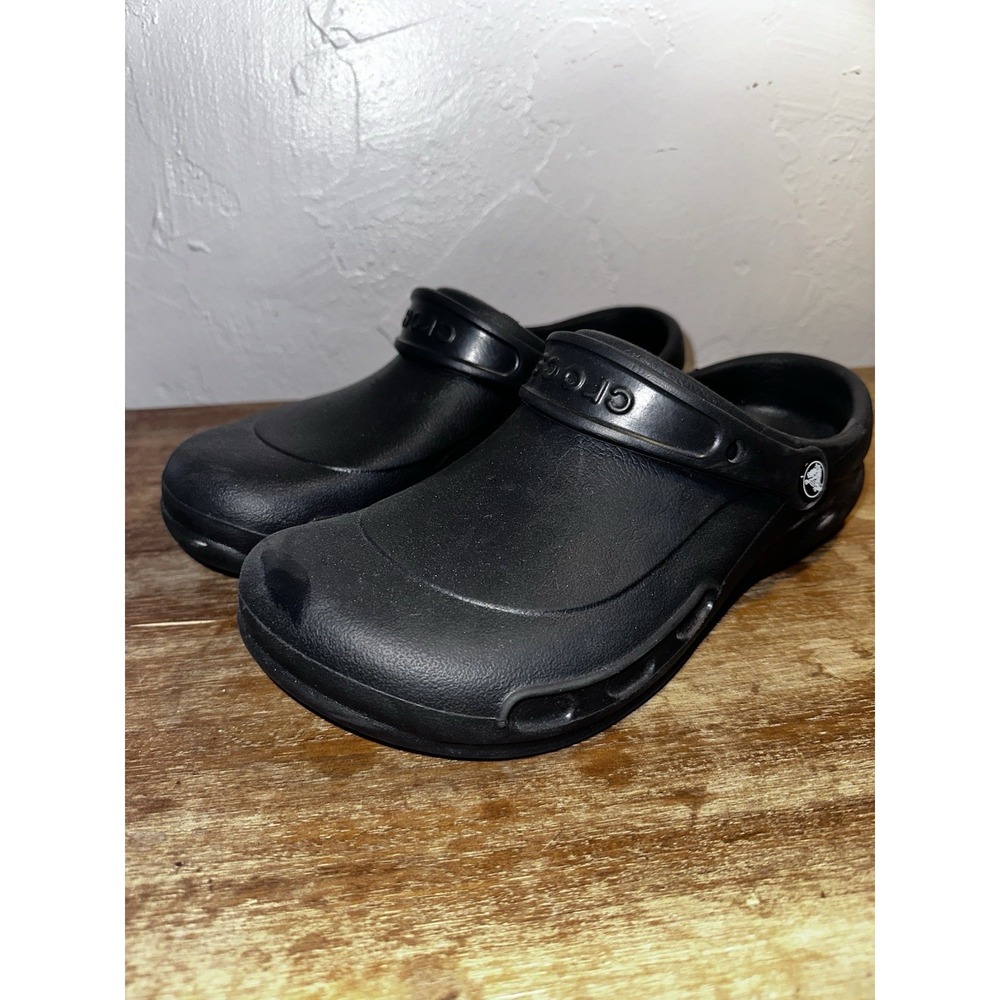 Crocs Specialist II Iconic Comfort Clogs Shoes Slip On Black M-9  W-11